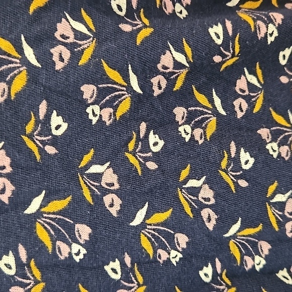 💕THE GREAT💕 The Henley Romper ~ Navy Apron Floral Size 4 Large NWT - Picture 14 of 16